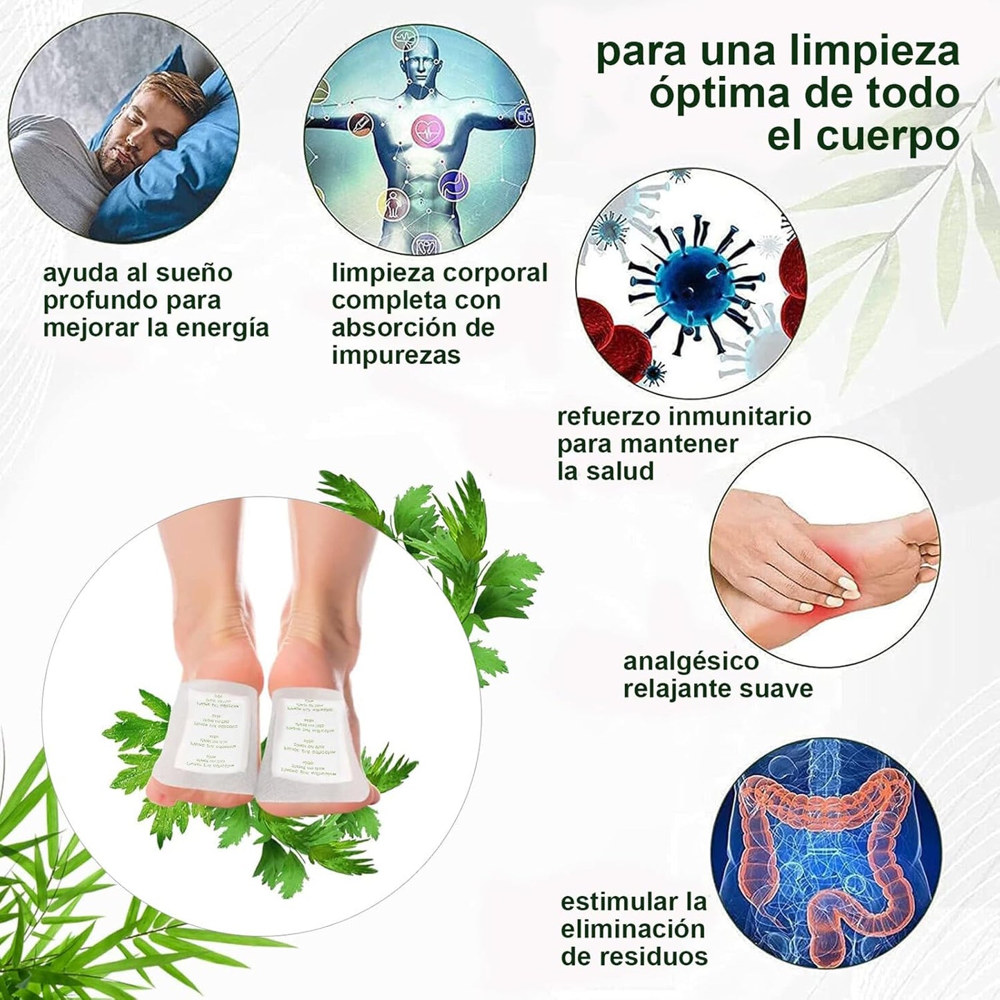 Parches Kinoki para pies
