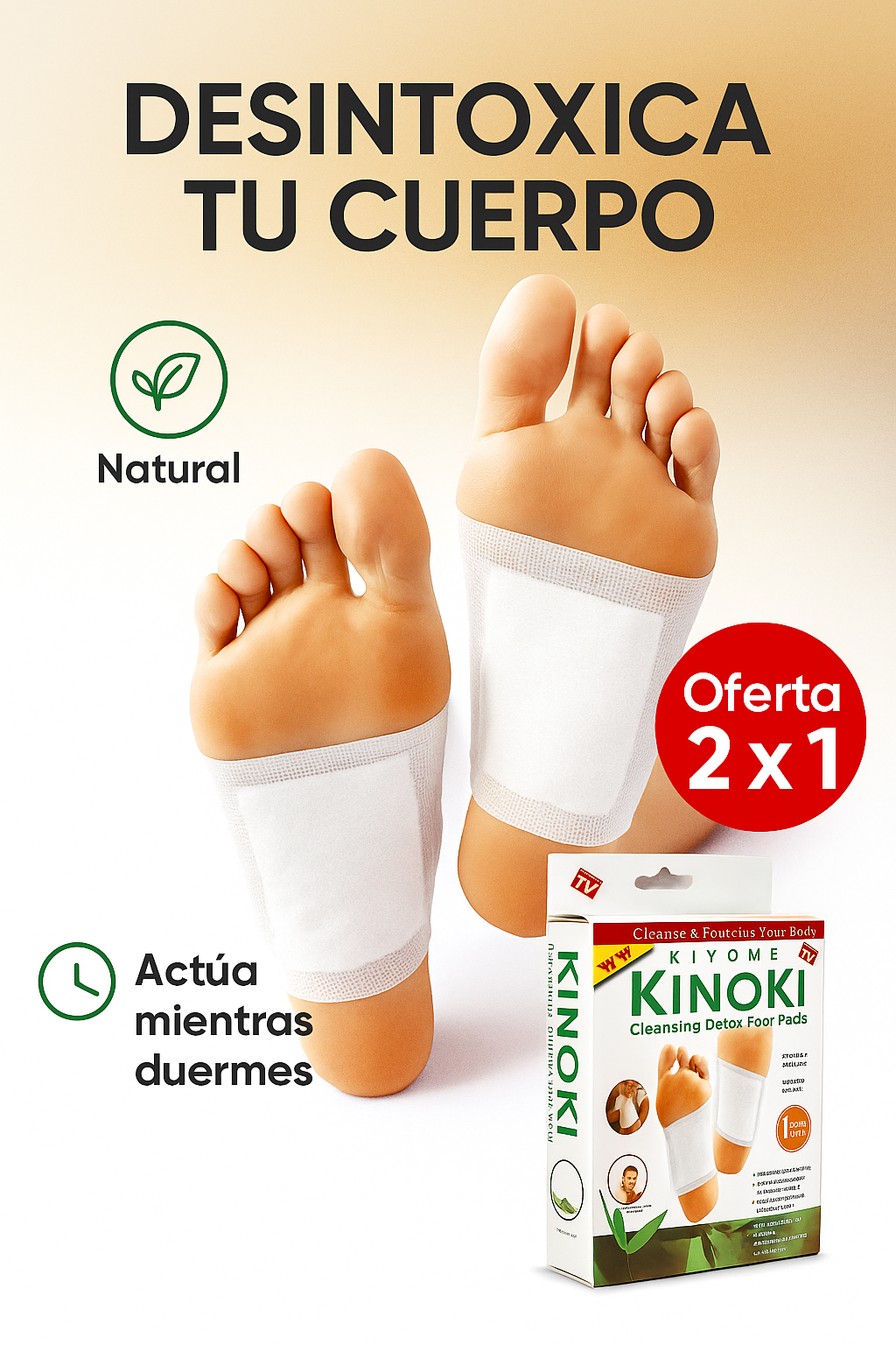 Parches Kinoki para pies