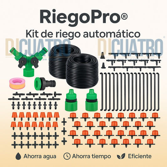 RiegoPro® - Kit de goteo de 10 metros